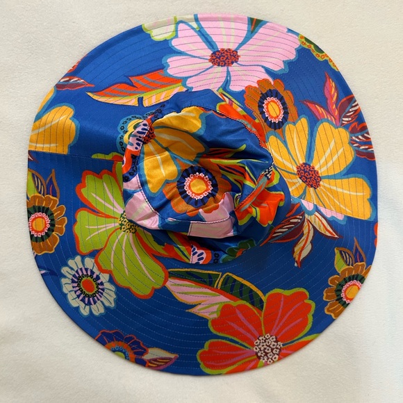 NWT FARM Orange Blooming Garden Hat - Picture 5 of 5